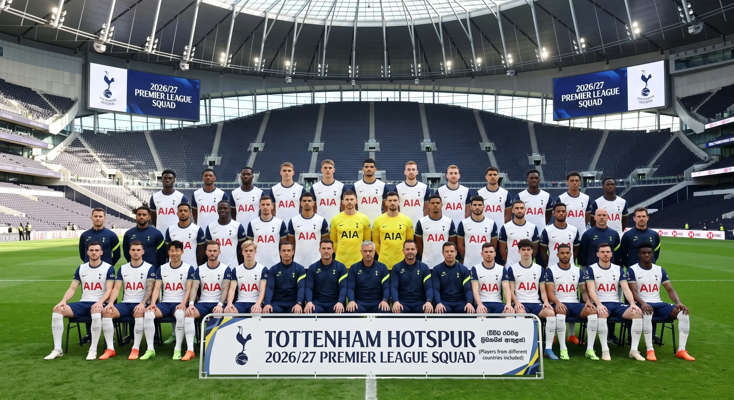 Tottenham Hotspur Squad Breakdown