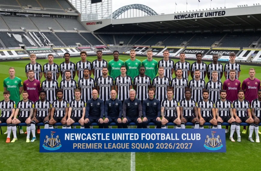 Newcastle United Squad Breakdown