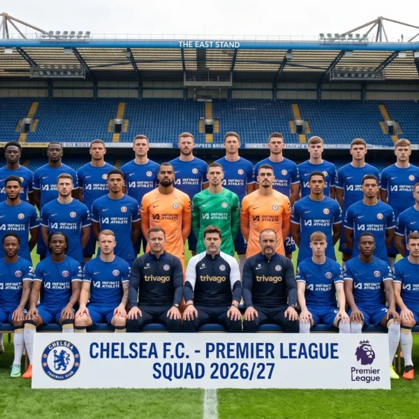Chelsea Squad Breakdown 2026/27: Player Stats