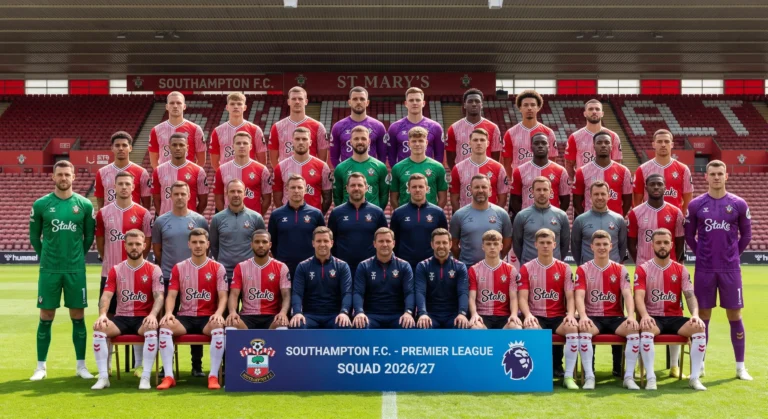 Southampton Squad Breakdown