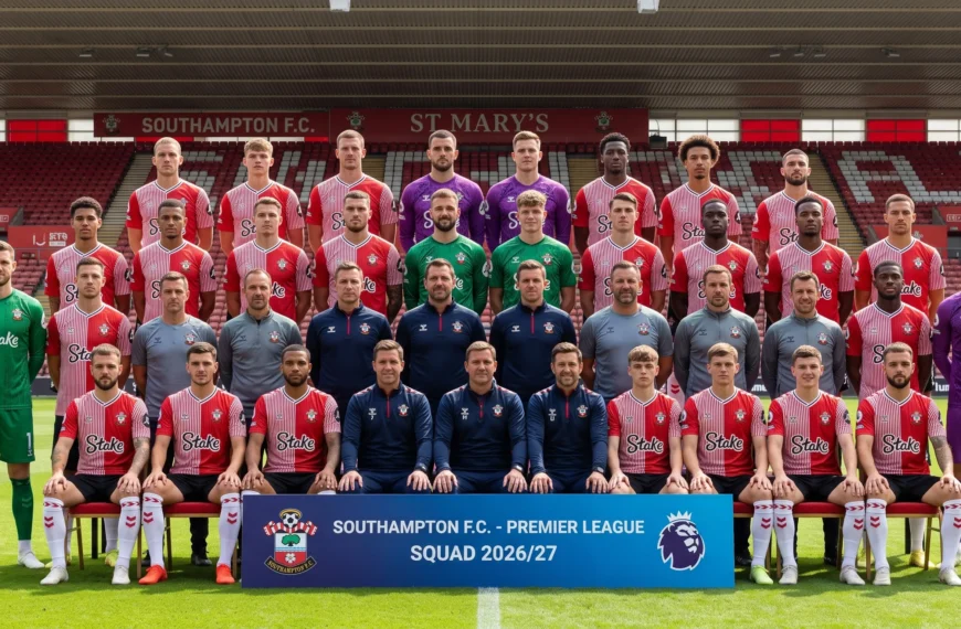 Southampton Squad Breakdown