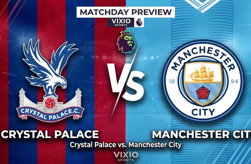 Crystal Palace vs Manchester City