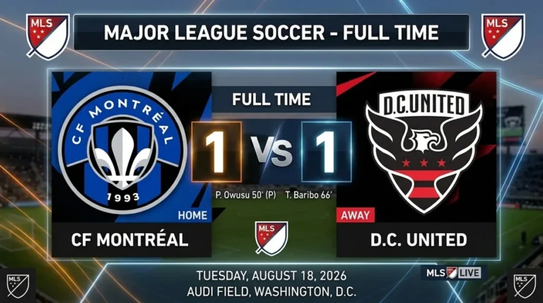 Montreal vs DC United