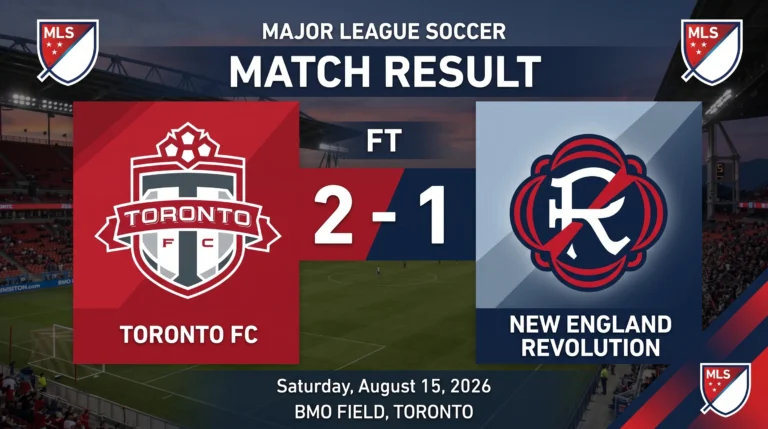 Toronto FC vs New England