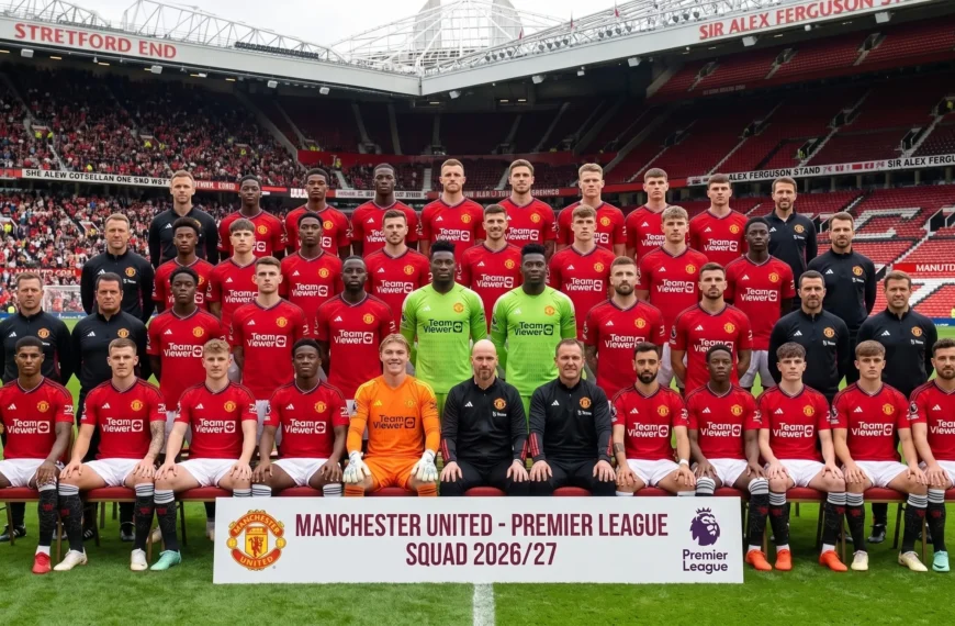 Manchester United Squad Breakdown