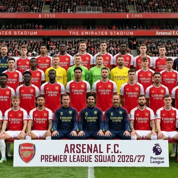 Arsenal Squad Breakdown