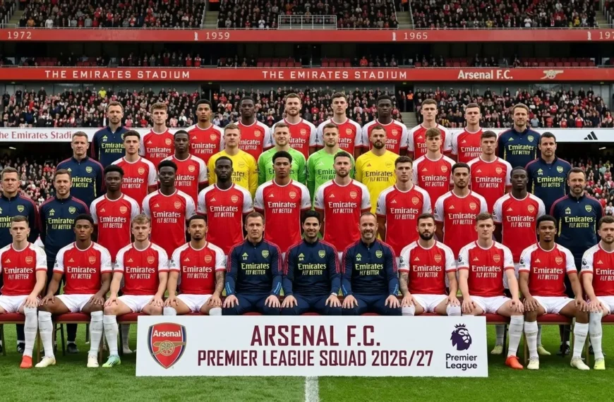 Arsenal Squad Breakdown 2026/27: Player Stats