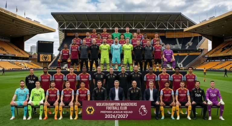 Wolverhampton Wanderers Squad Breakdown