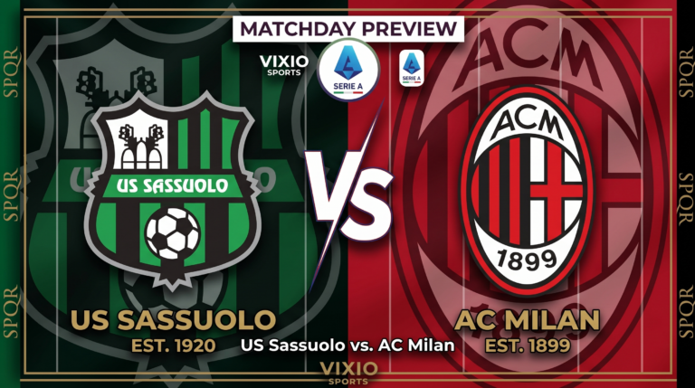 US Sassuolo vs AC Milan